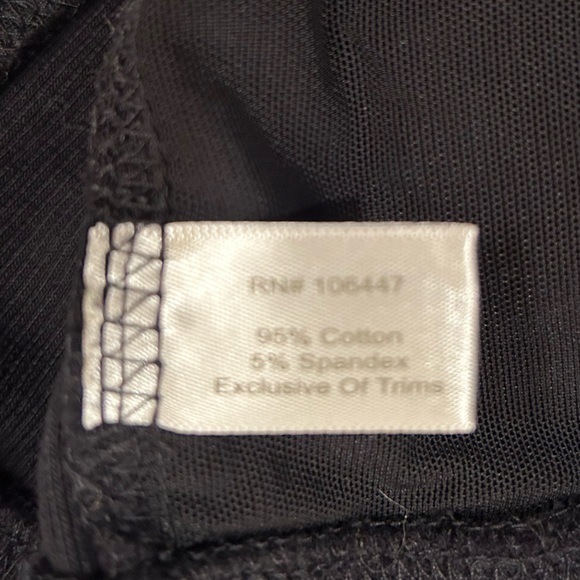 Boston Proper Sport Grommet Embellished Full Zip Hoodie Black Size Small - Picture 7 of 7